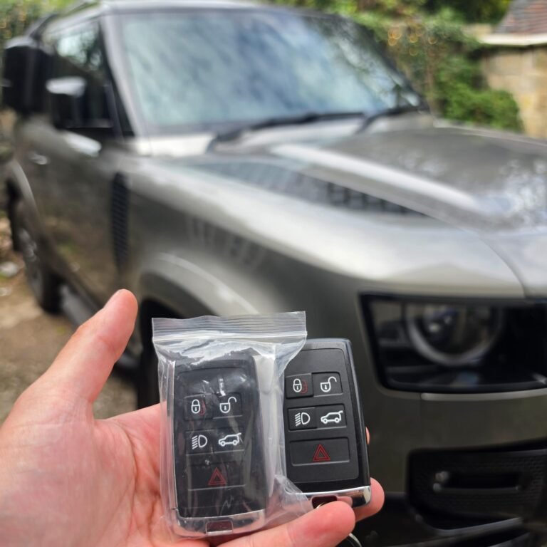 Genuine spare key for a 2025 Land Rover Defender in Hollington, Staffordshire